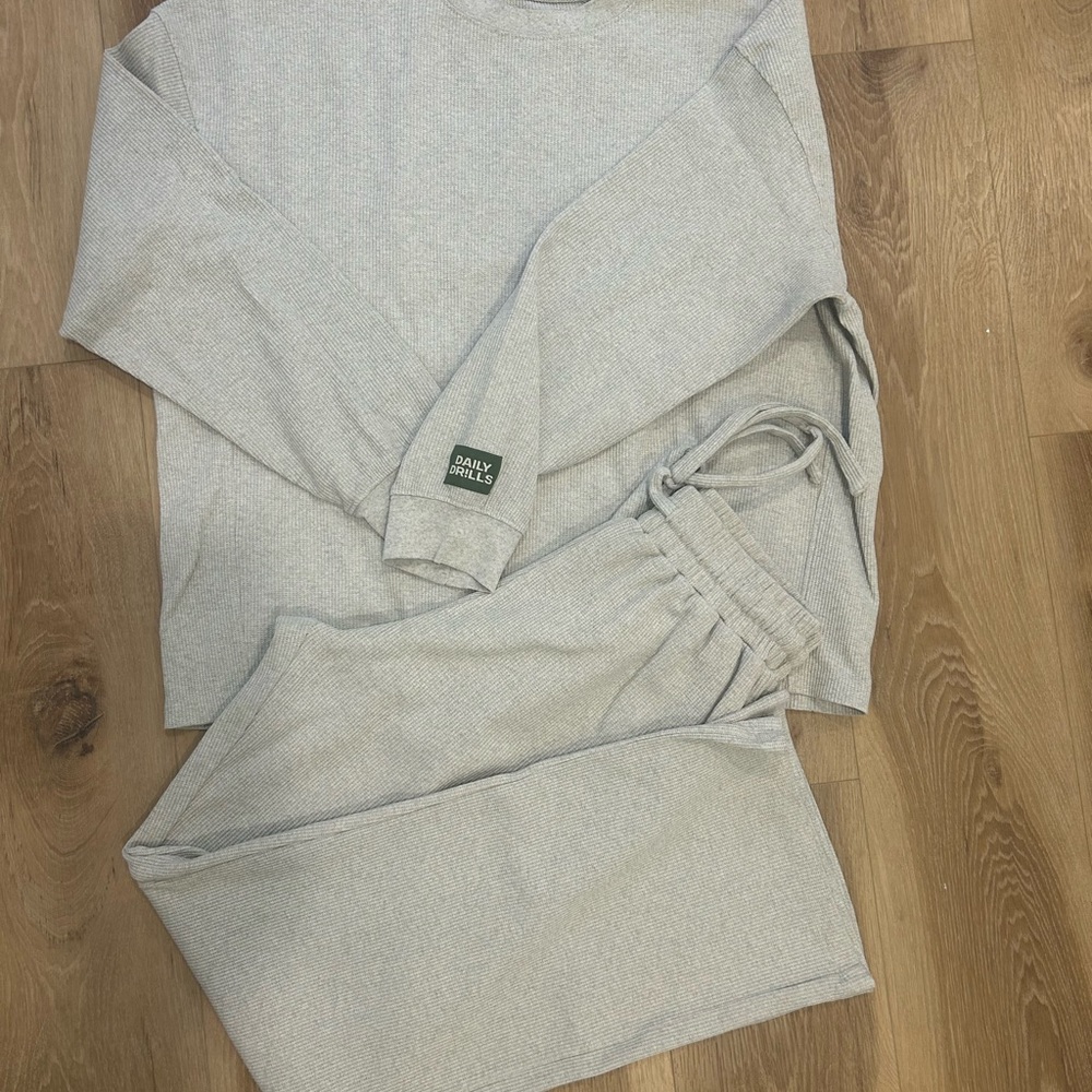 Daily Drills Thermal Grey Top XS/S